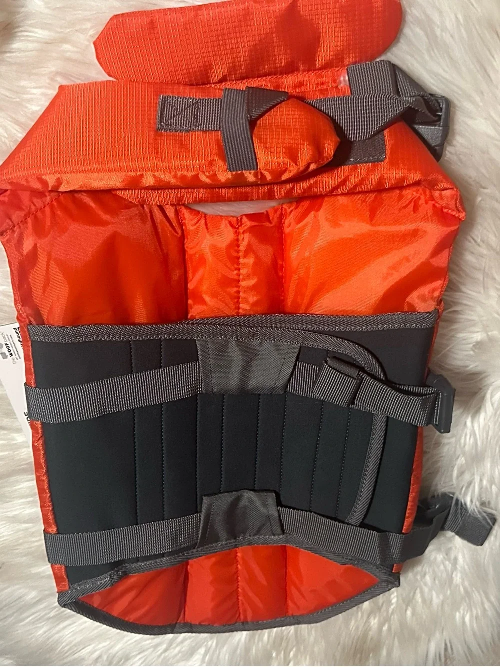 Granby Splash Life Jacket for Small Pets - Bright Orange